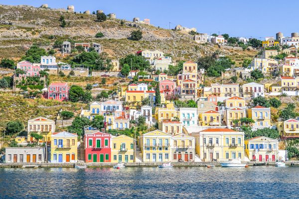 Yacht Charter Greece view of Symi