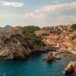 the walled city of Dubrovnik in croatia