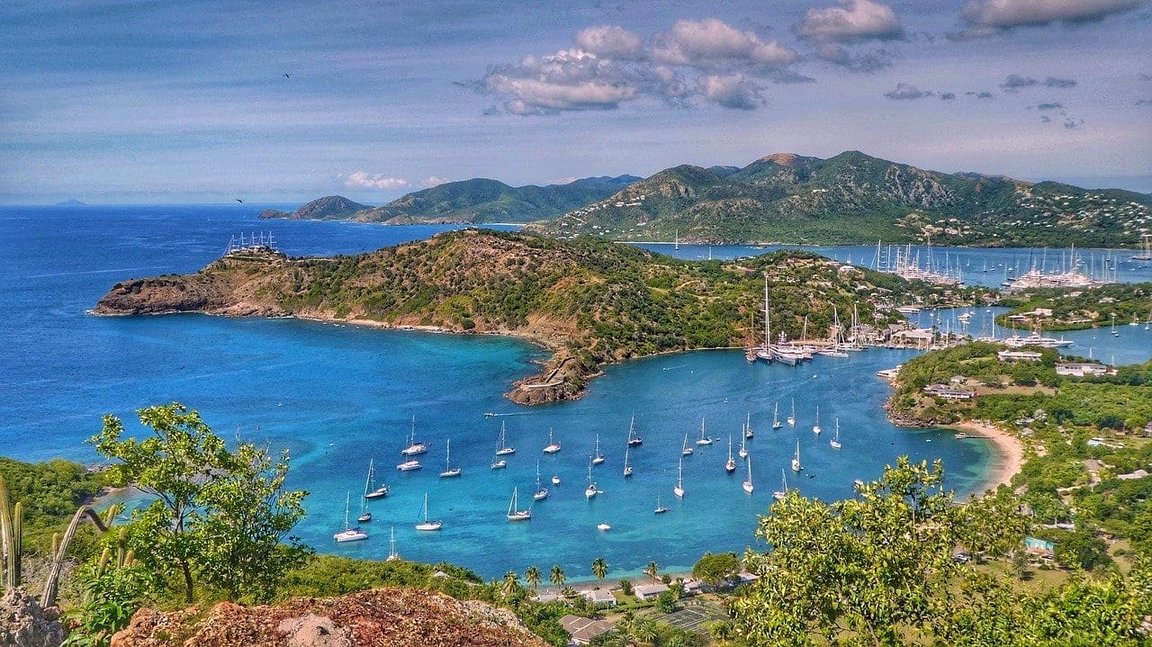 Antigua sailing itinerary
