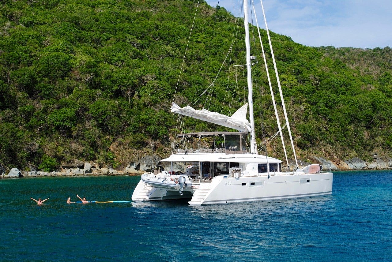 catamaran for rent caribbean