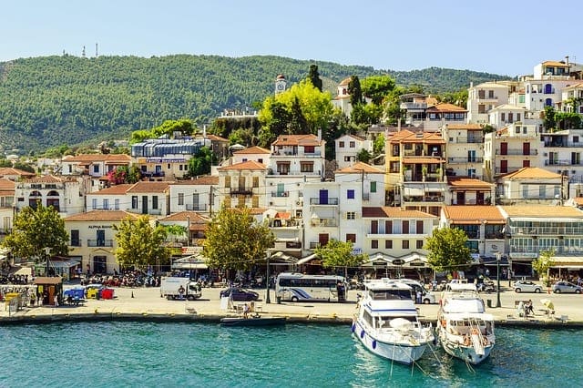 Sporades sailing itinerary