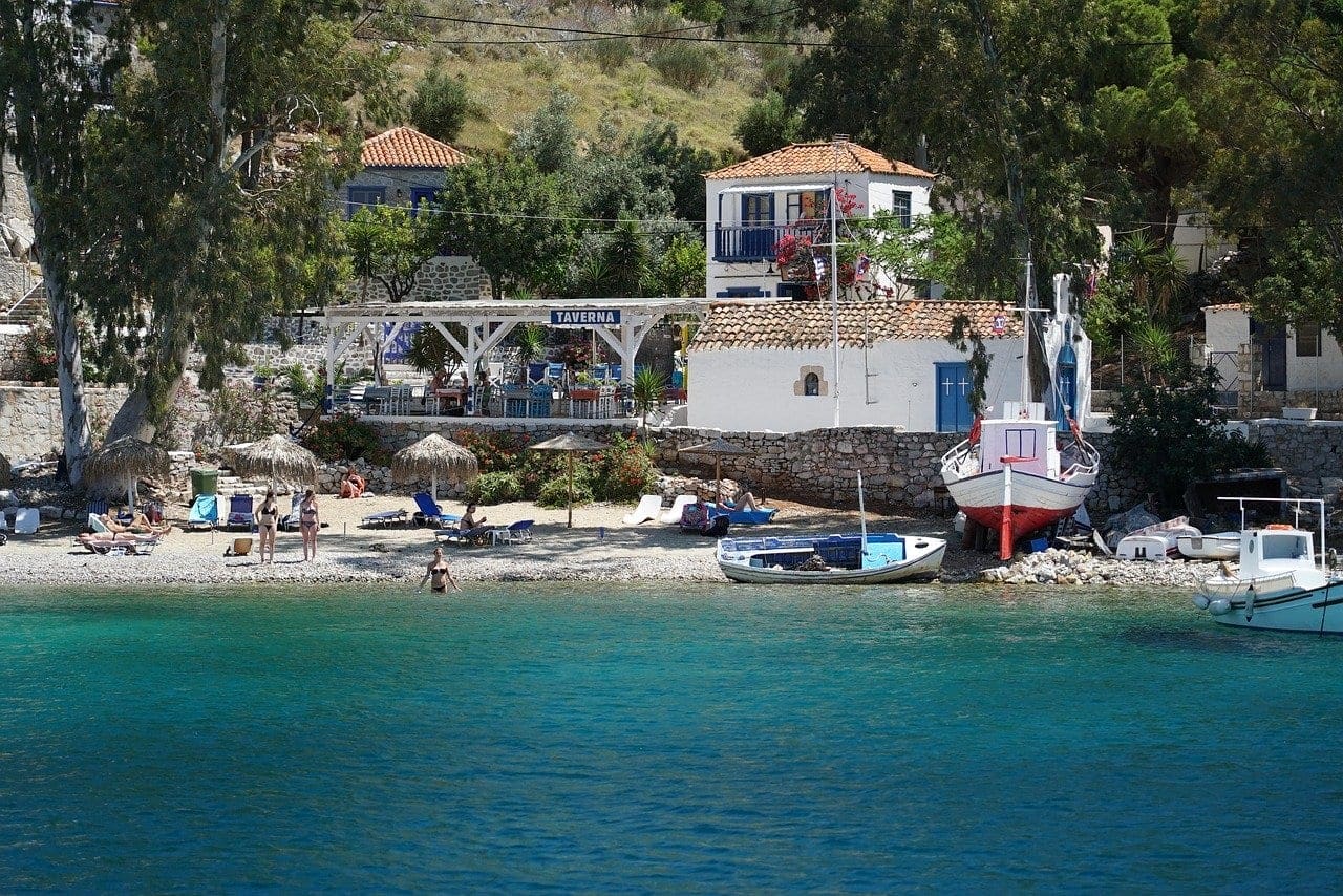 Saronic sailing itinerary