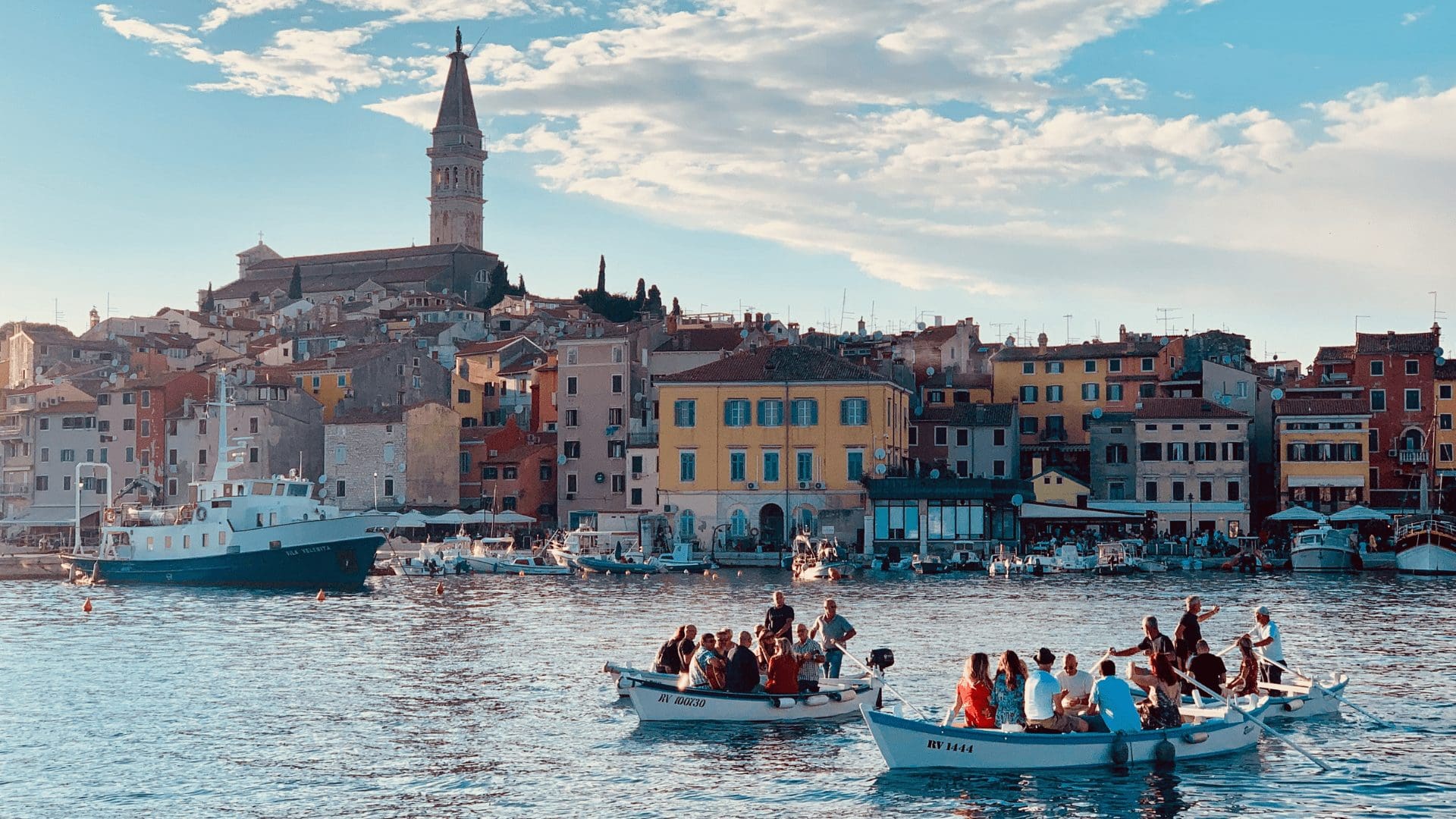 Istria sailing itinerary
