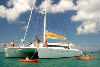 one way yacht charter caribbean 60' Bareboat Charter Cat