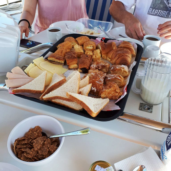 ionian sailing – day four – breakfast