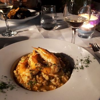 ionian sailing – day one – dinner