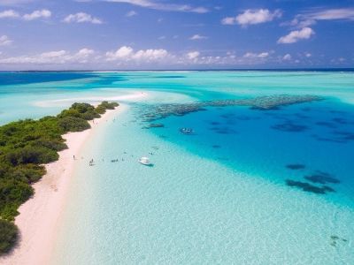maldives-ariel-view-ocean View of the maldives