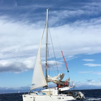 my first regatta – catamarans cup – lagoon 450