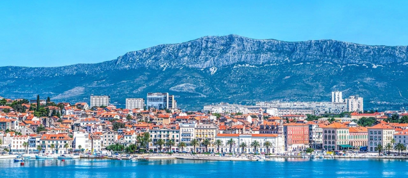 the city of split on a split sailing itinerary south route