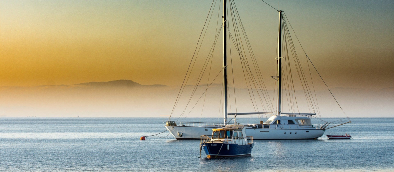 sailing boats on a western Lycian bozburun sailing itinerary